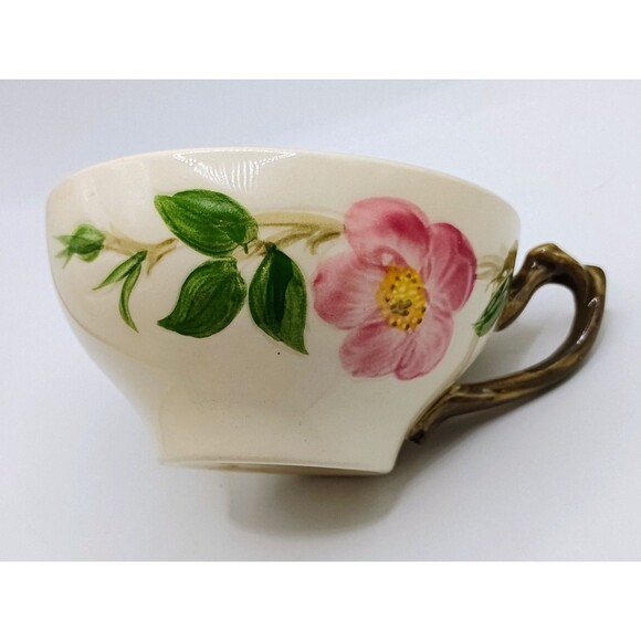 Vintage Franciscan Desert Rose Coffee/Tea Cup & Saucer Set USA Made Retired #4 - Picture 7 of 11